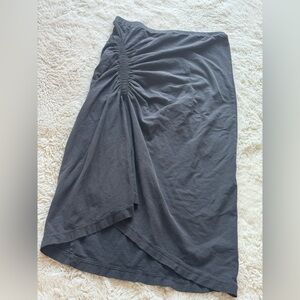 James Perse Charcoal Skirt